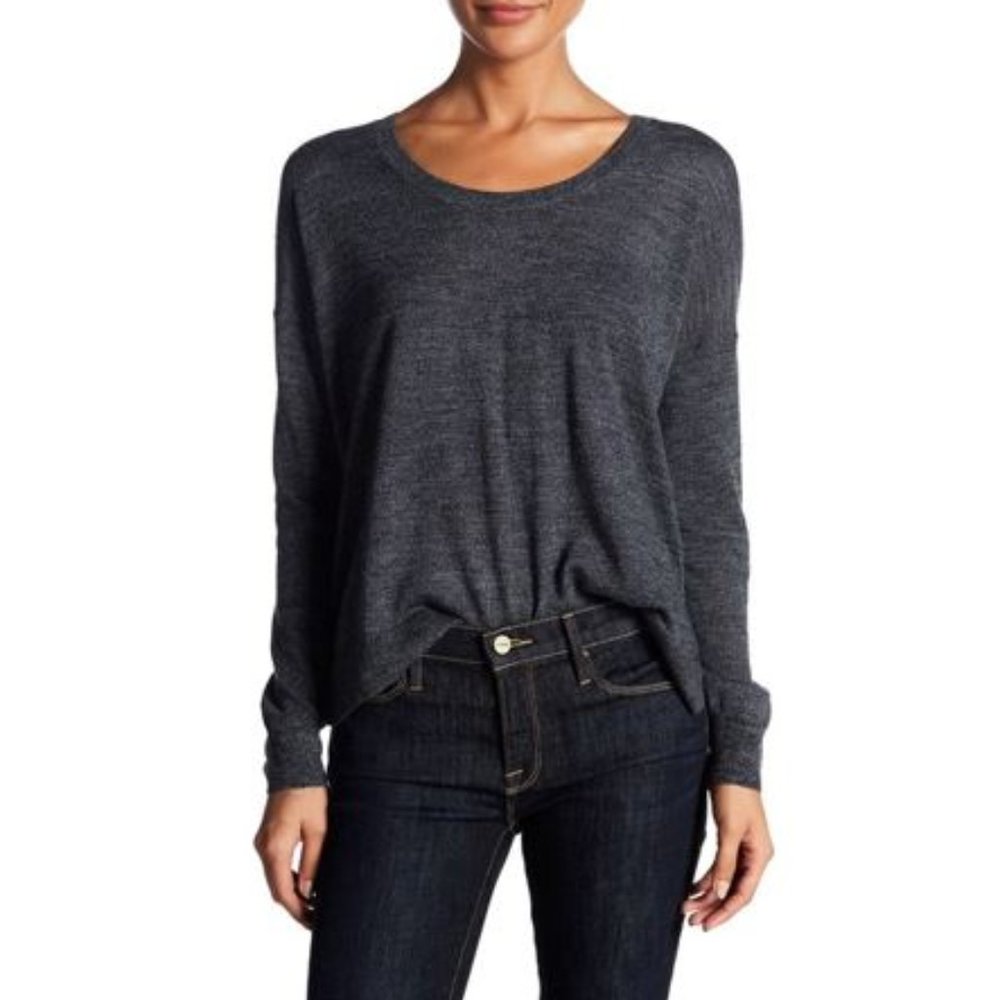 ⚡️SALE⚡️Madewell Merino Wool Dark Gray Sweater